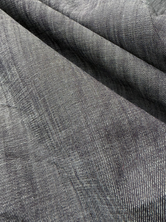 DENIM DROP 230 midweight stretch denim slub