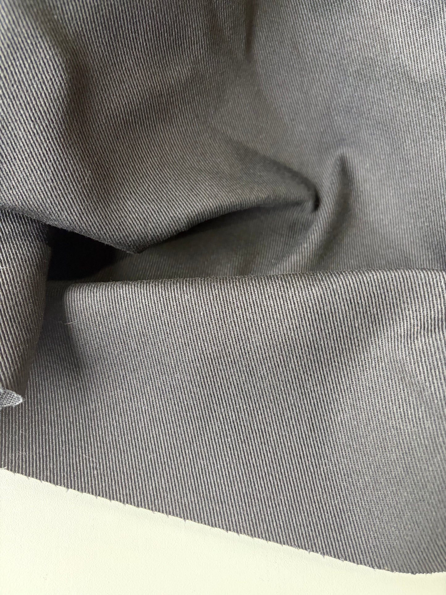 DENIM DROP 240 KUROKI midweight denim black overdyed