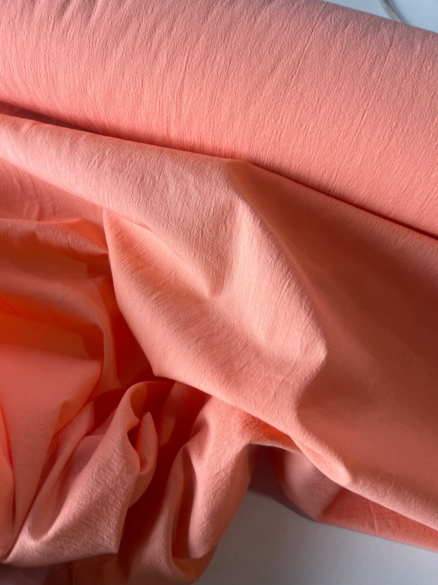 GARRY 022 washed cotton crepon salmon