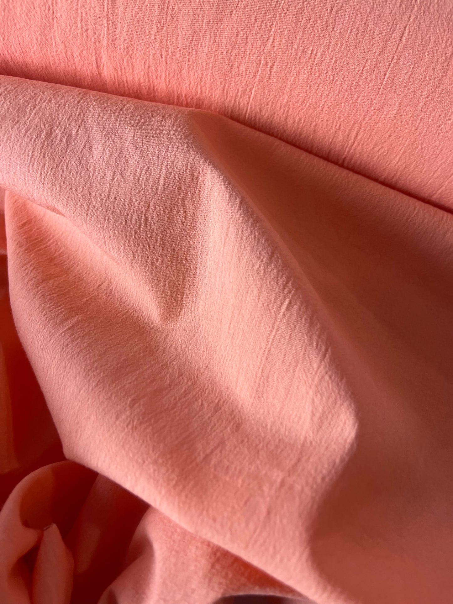 GARRY 022 washed cotton crepon salmon