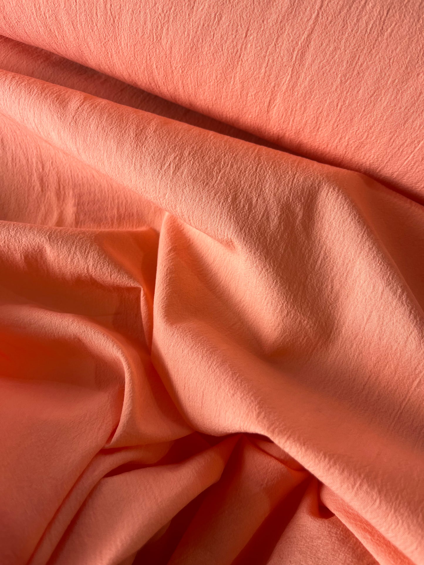 GARRY 022 washed cotton crepon salmon