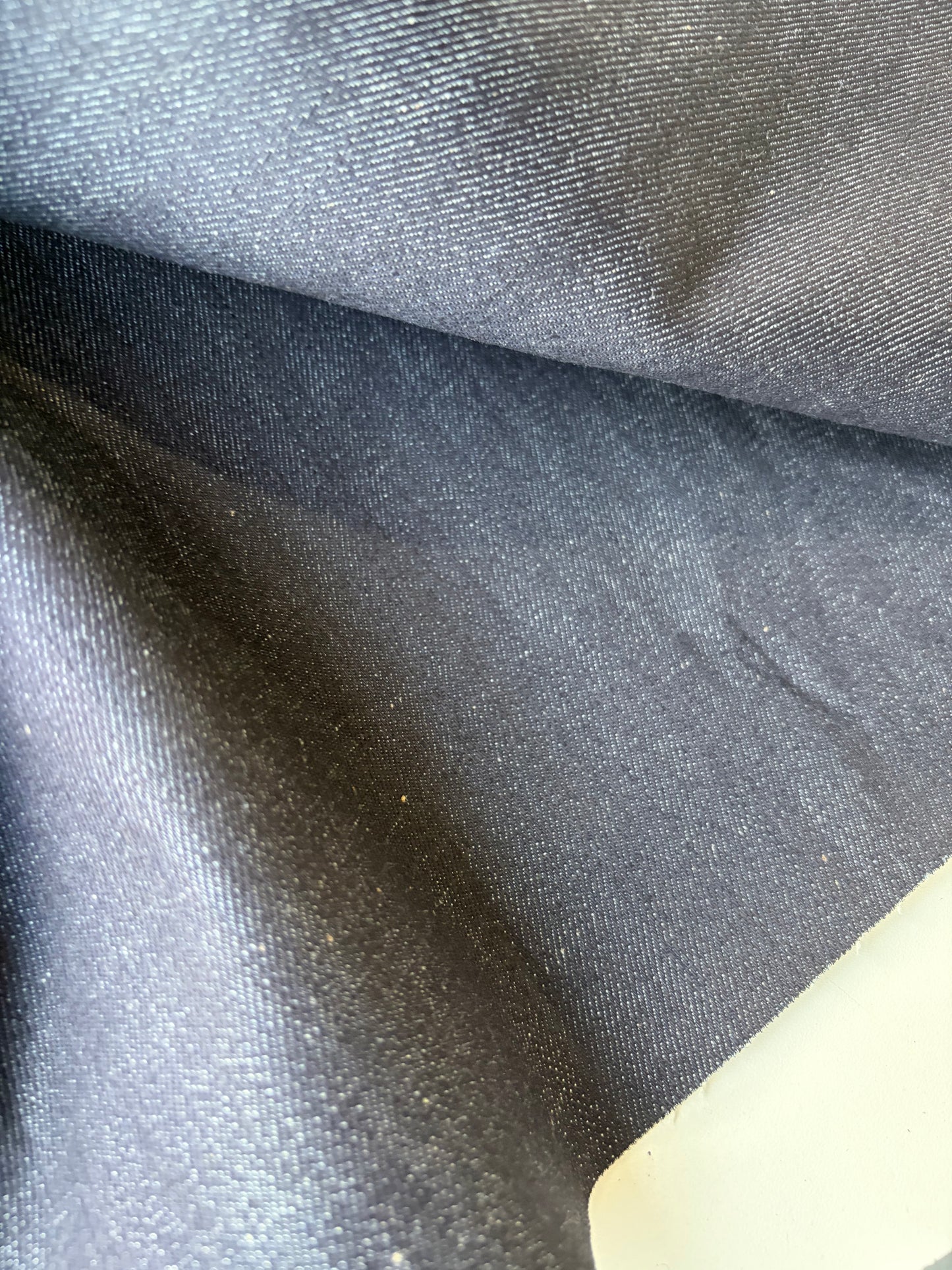 DENIM DROP 270 midweight denim stretch dark indigo