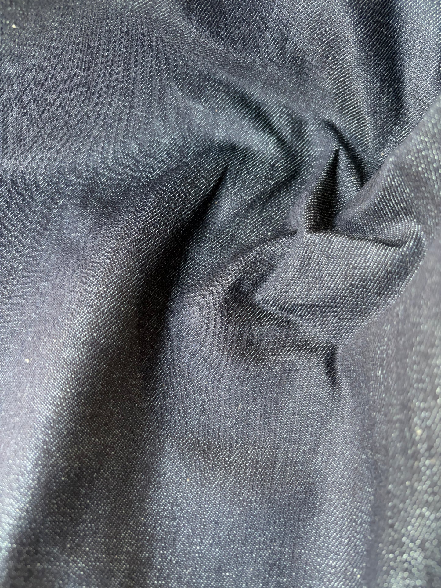DENIM DROP 270 midweight denim stretch dark indigo