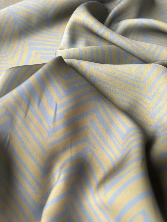 BACCHUS 022 silky satin watercolour herringbone