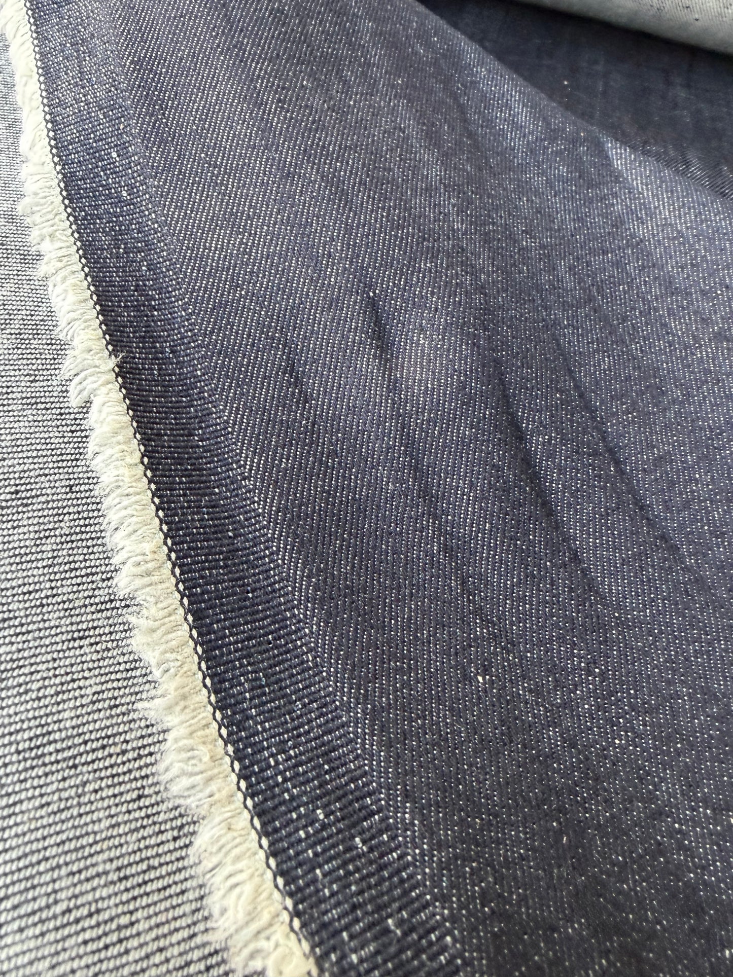 DENIM DROP 270 midweight denim stretch dark indigo