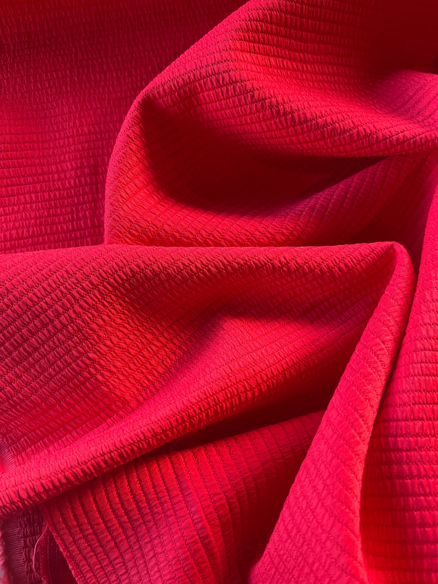 NENA 001 fantasy stretch fabric for suitings lipstick red