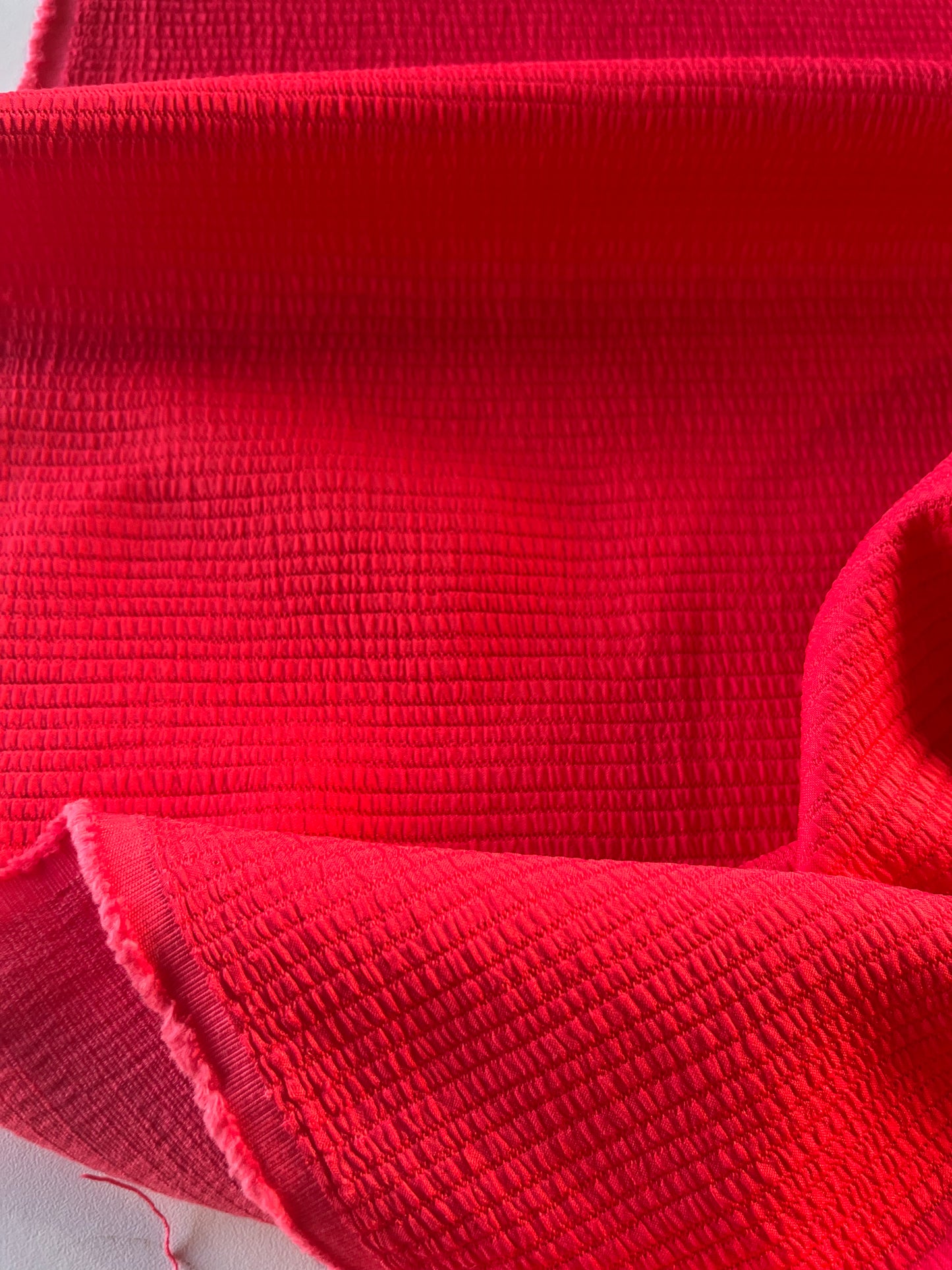 NENA 001 fantasy stretch fabric for suitings lipstick red