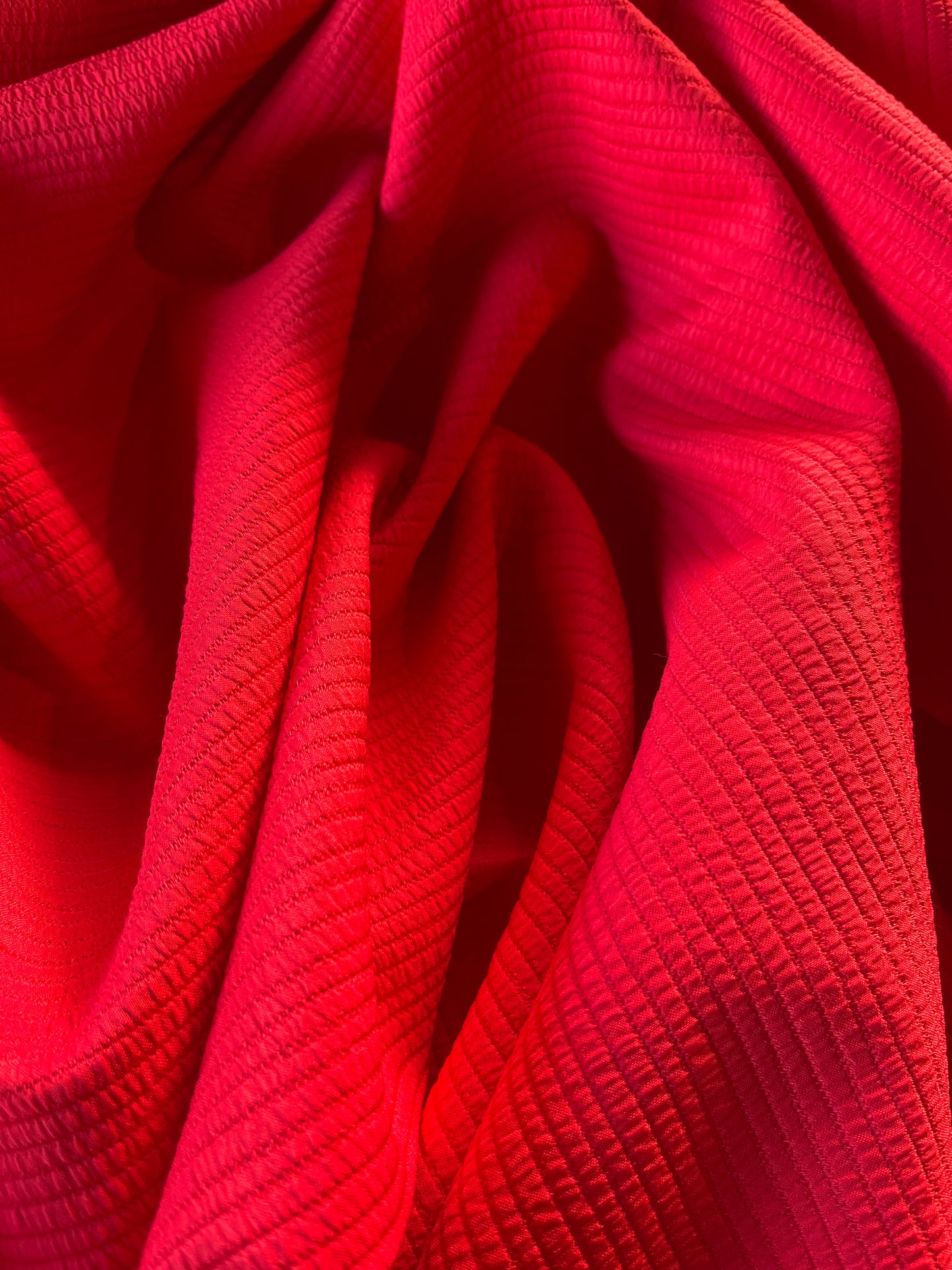 NENA 001 fantasy stretch fabric for suitings lipstick red