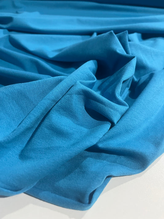 KNITTIES 010 jersey viscose elasthane turquoise
