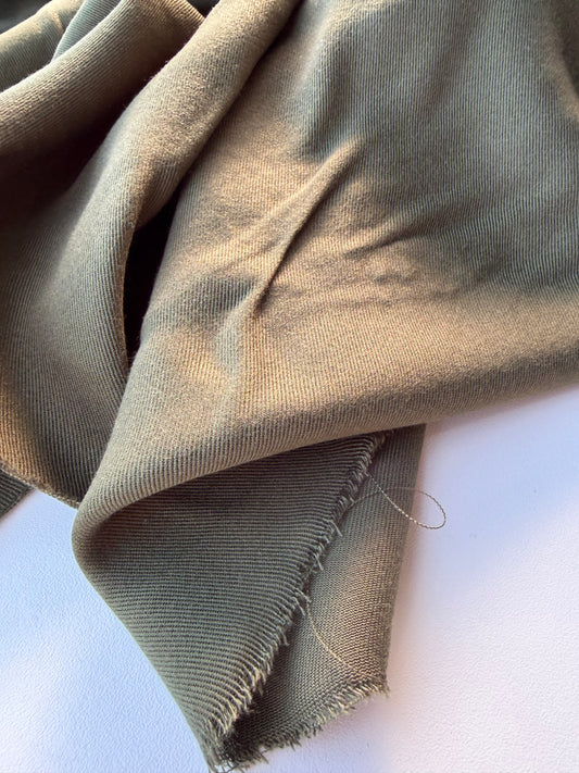 TOTO 045 heavy viscose twill army  green