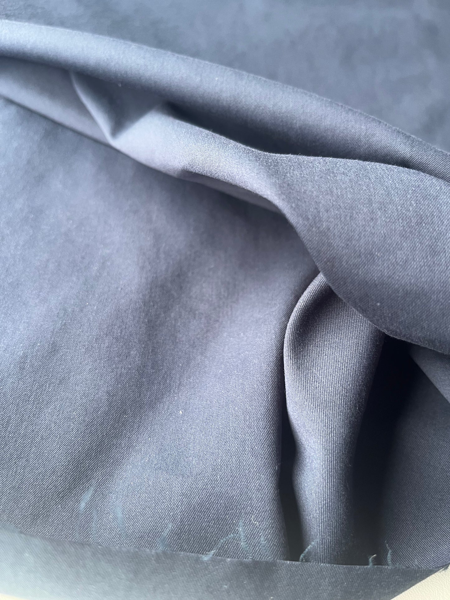 BACCHUS 026 cotton twill stretch navy