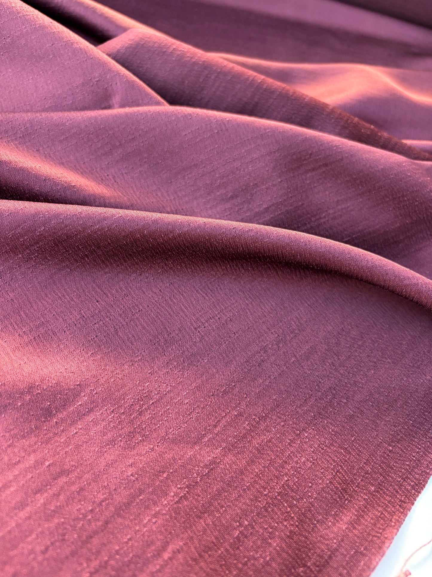 TOTO 047 VI/PL shantung washed burgundy