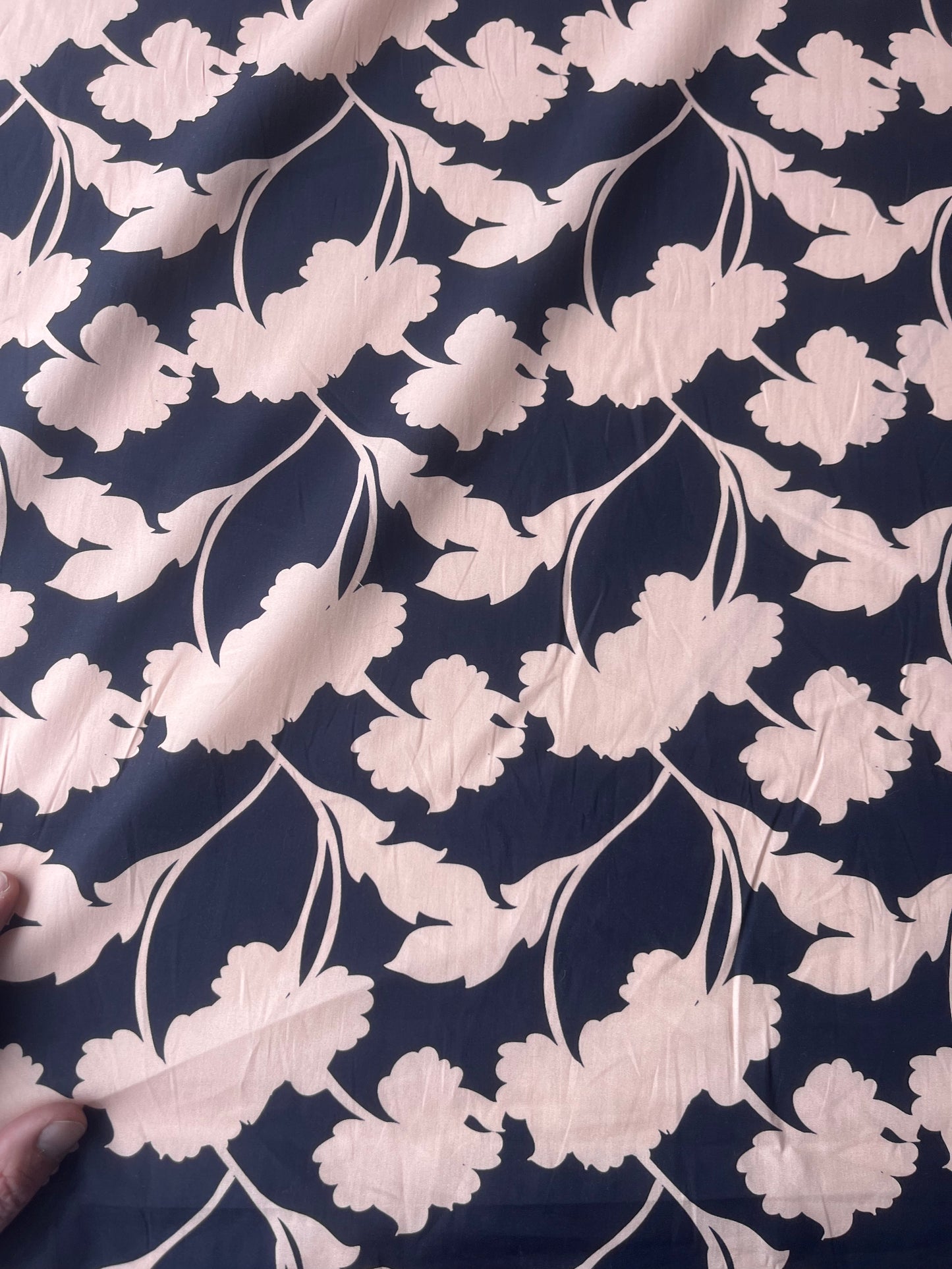 BACCHUS 028 silky poplin floral digital print