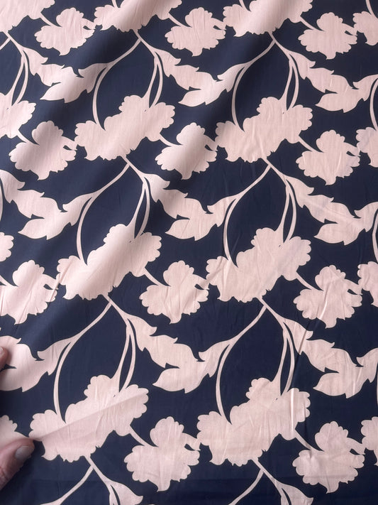BACCHUS 028 silky poplin floral digital print
