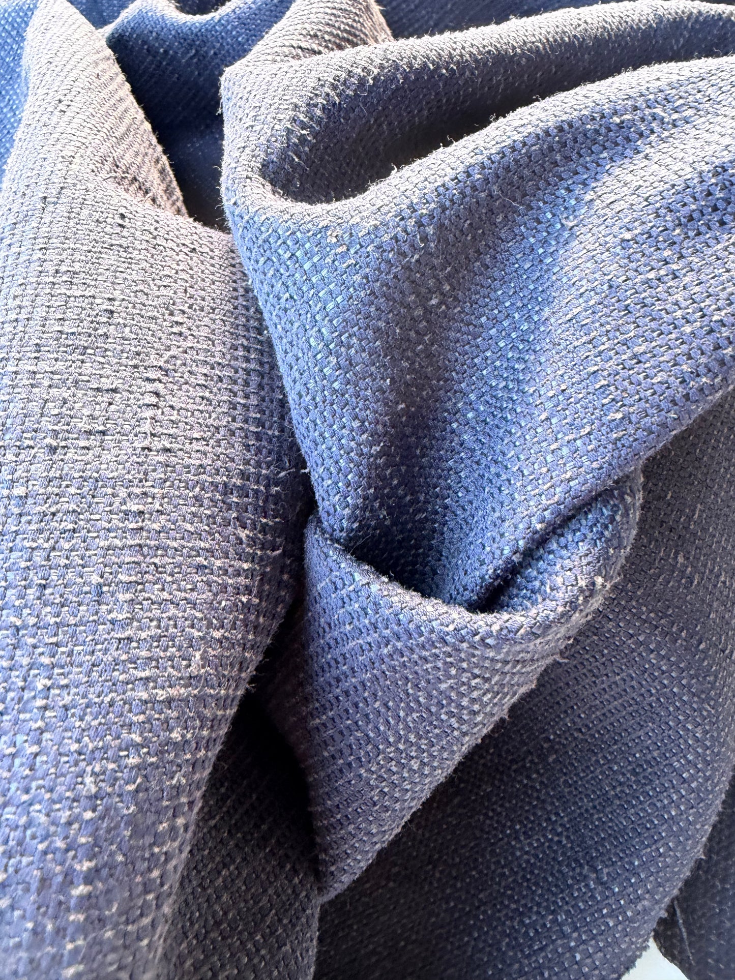 TOTO 051 linen/viscose panama navy