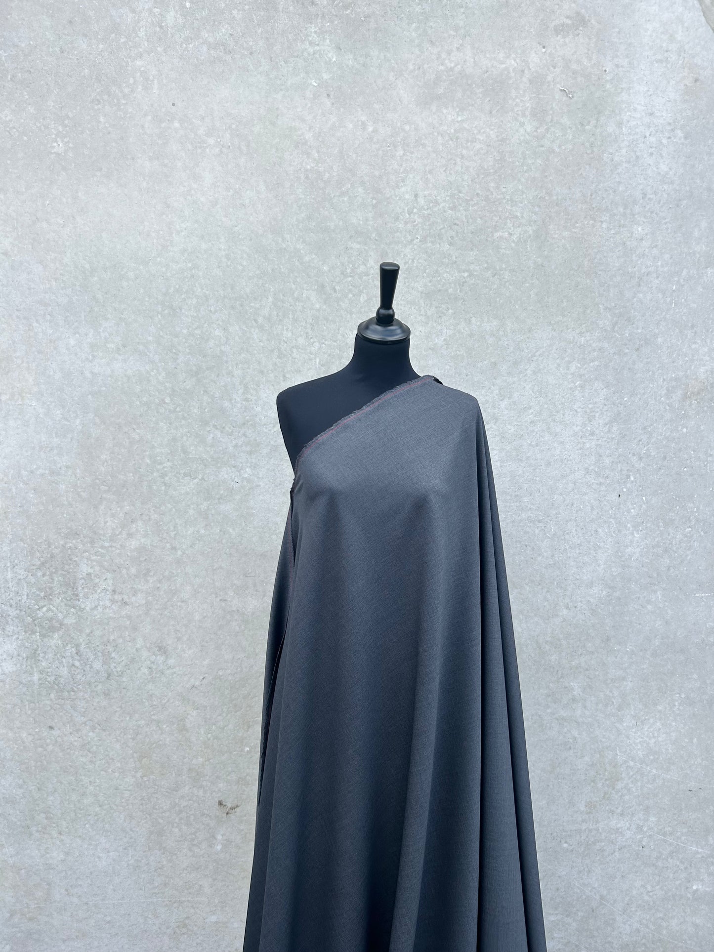 PREM10053 soft and fluid suiting Loro Piana grey