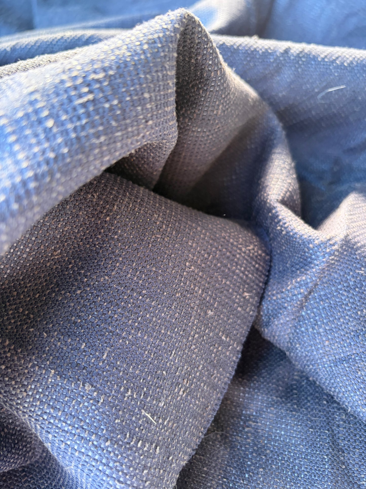 TOTO 051 linen/viscose panama navy