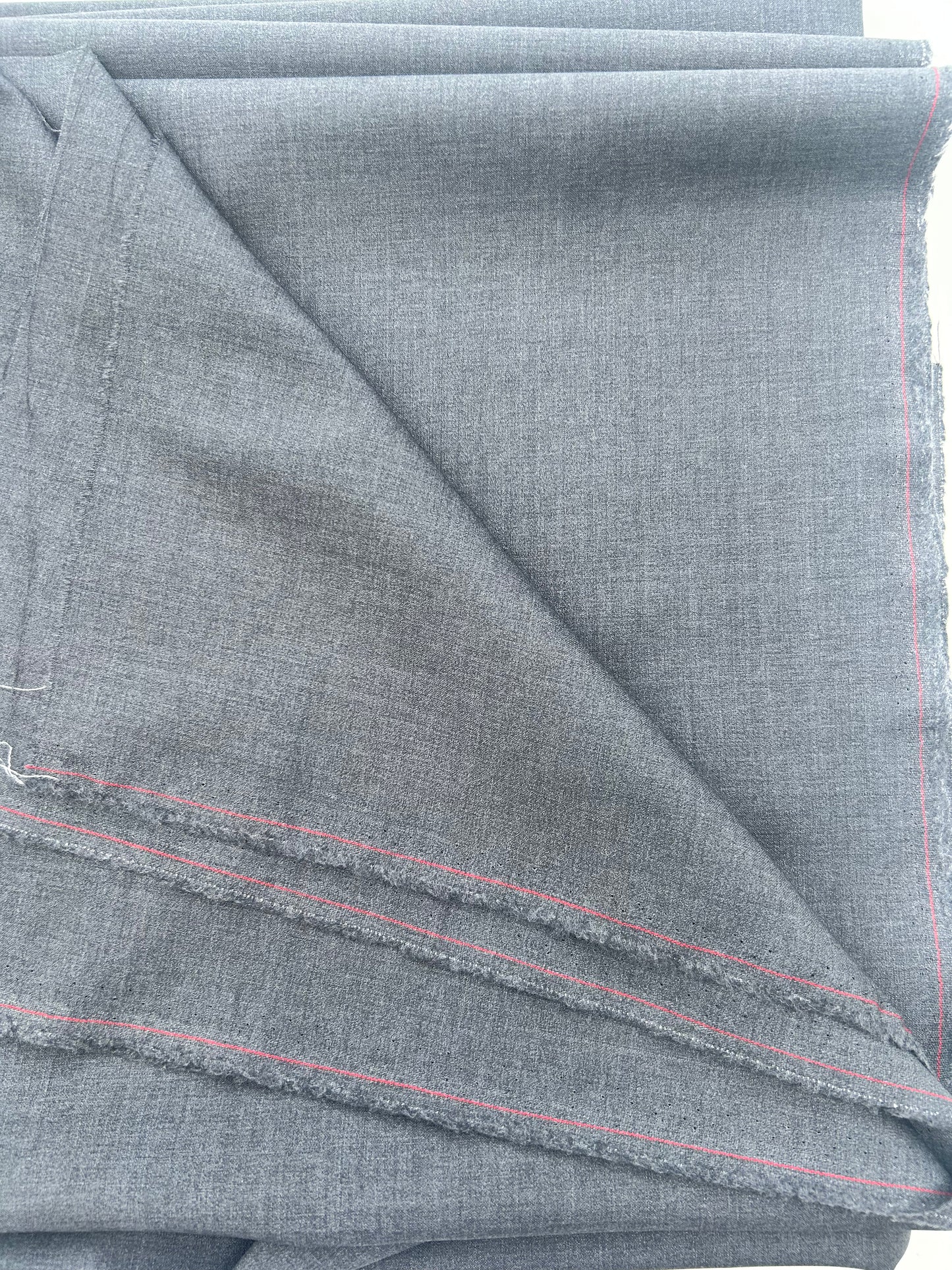 PREM10053 soft and fluid suiting Loro Piana grey