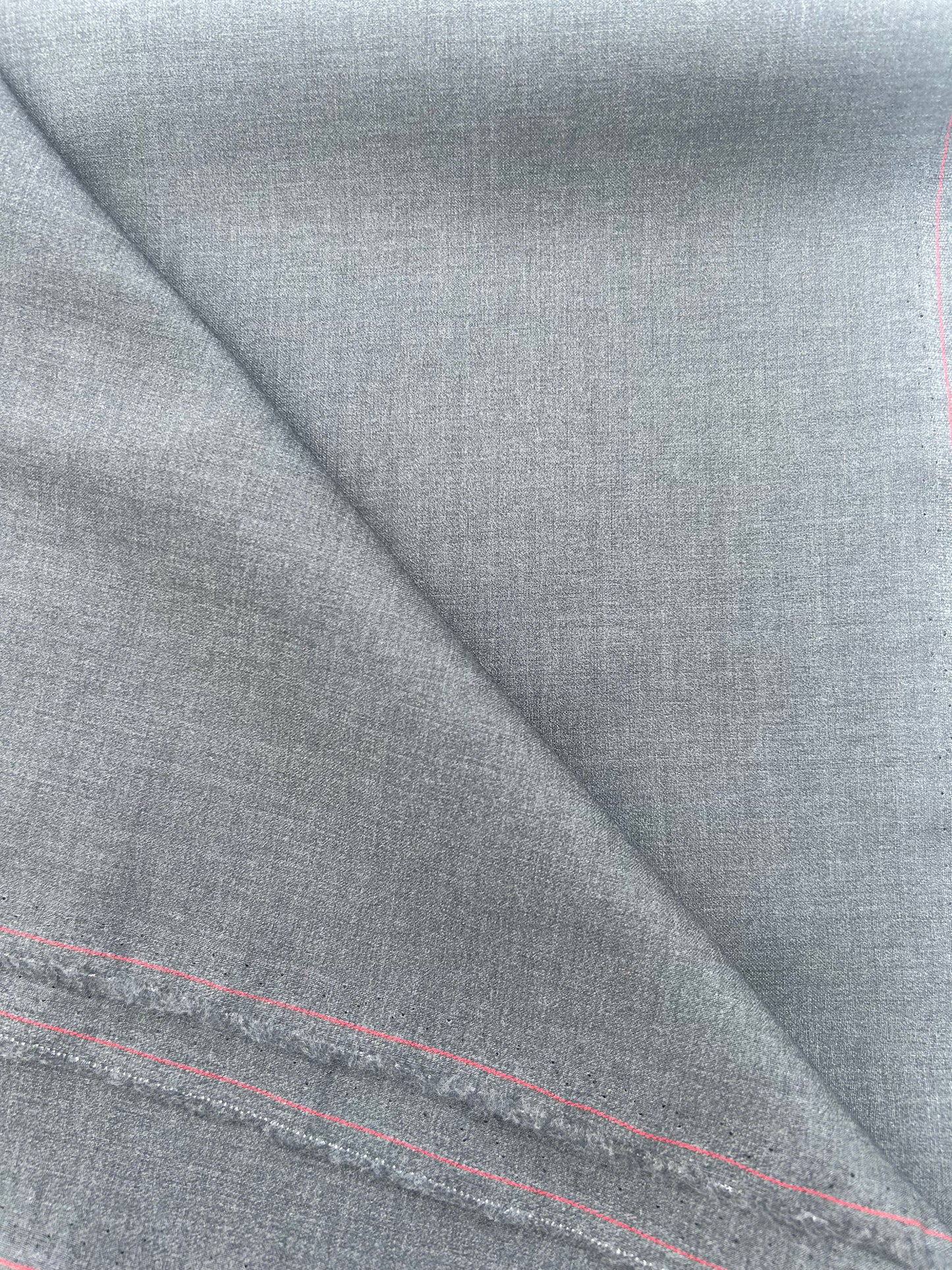 PREM10053 soft and fluid suiting Loro Piana grey