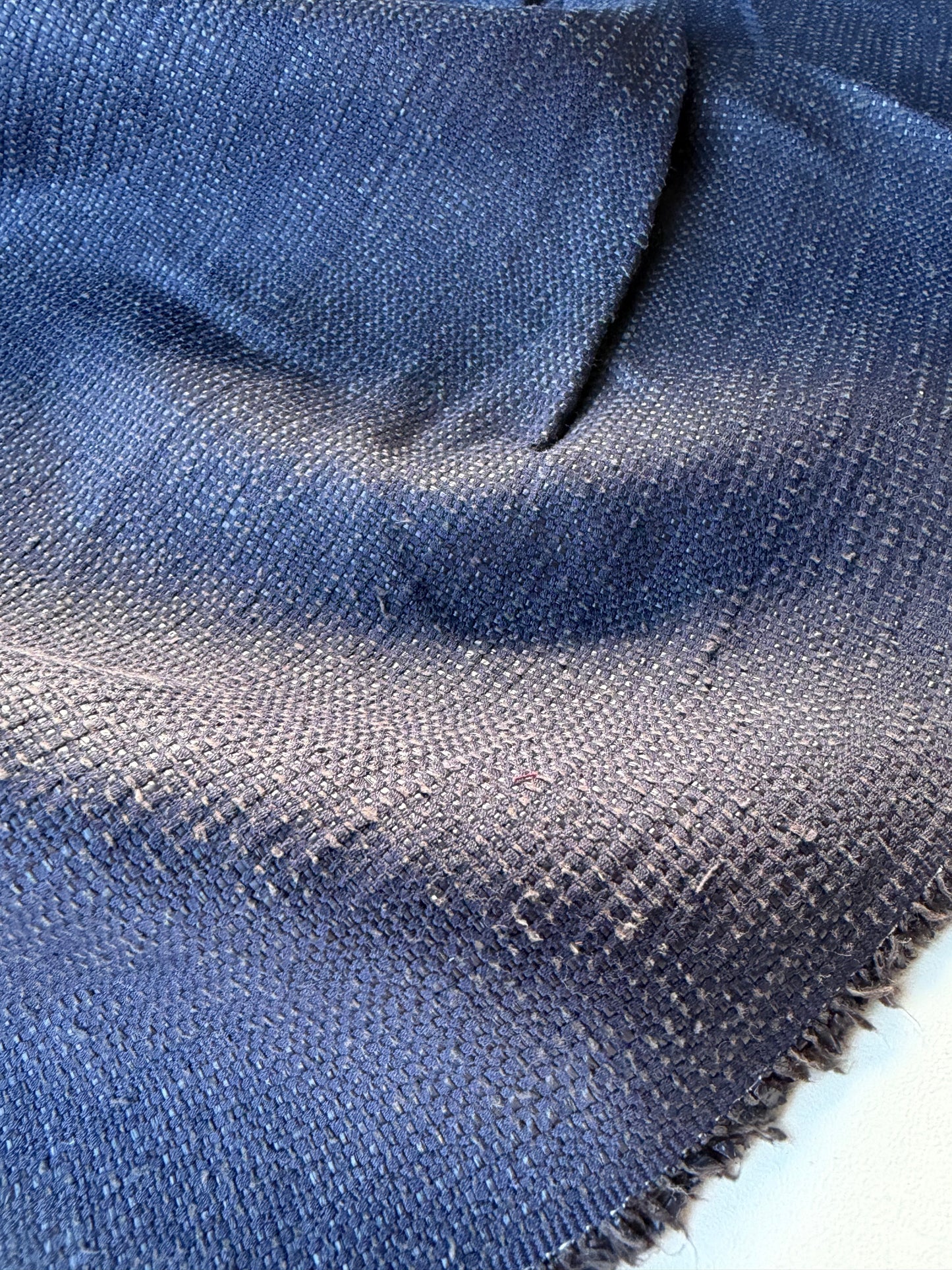 TOTO 051 linen/viscose panama navy