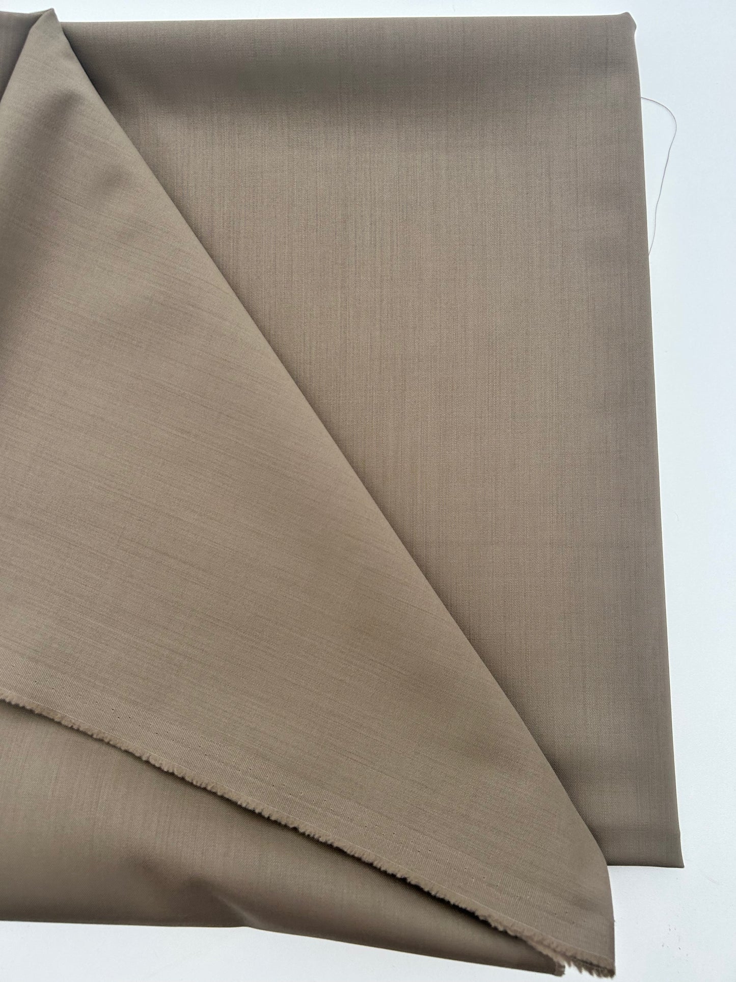 PREM10054 soft and fluid broken twill stretch Loro Piana olive