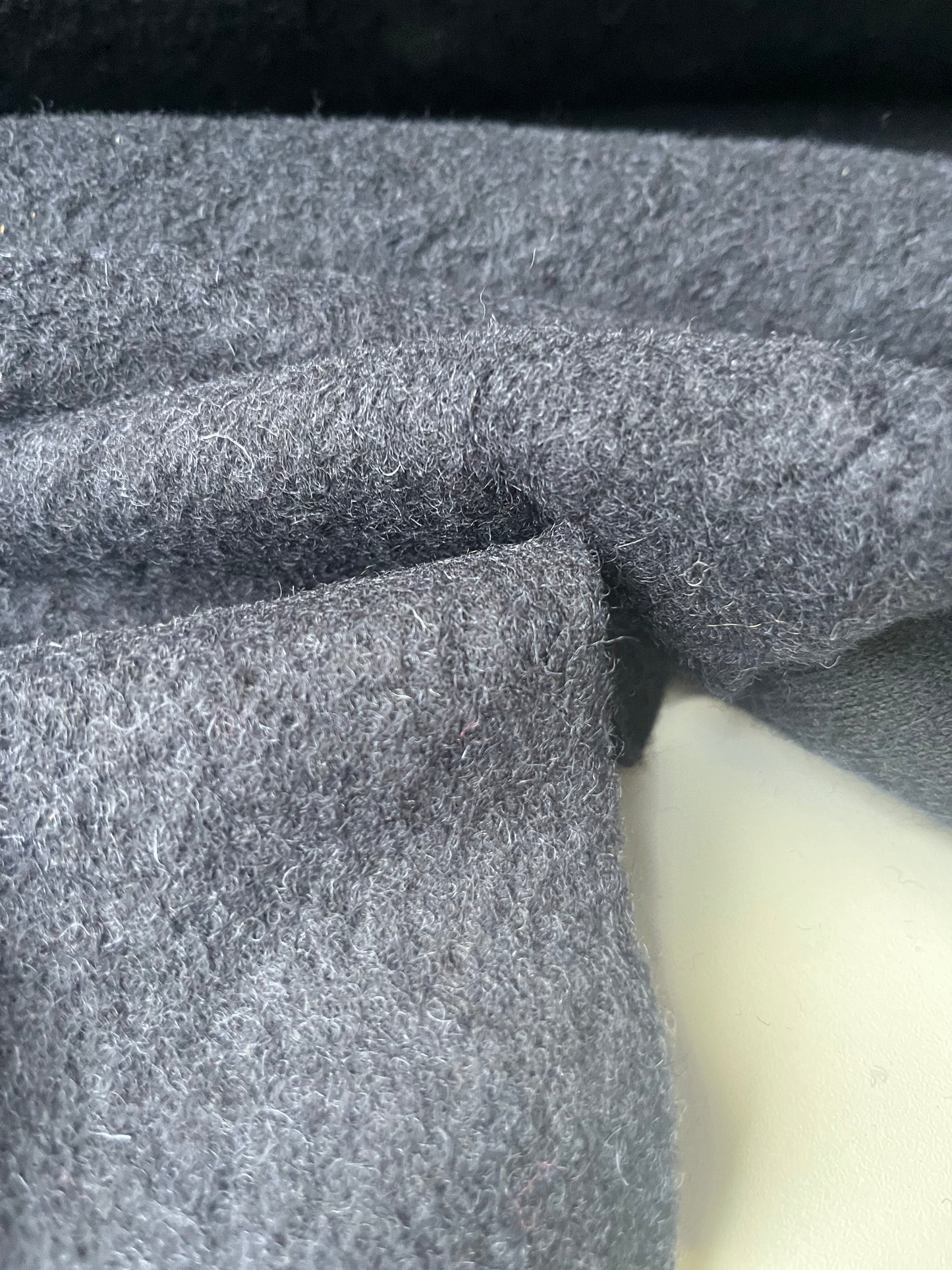 PABLO 002 boiled wool navy