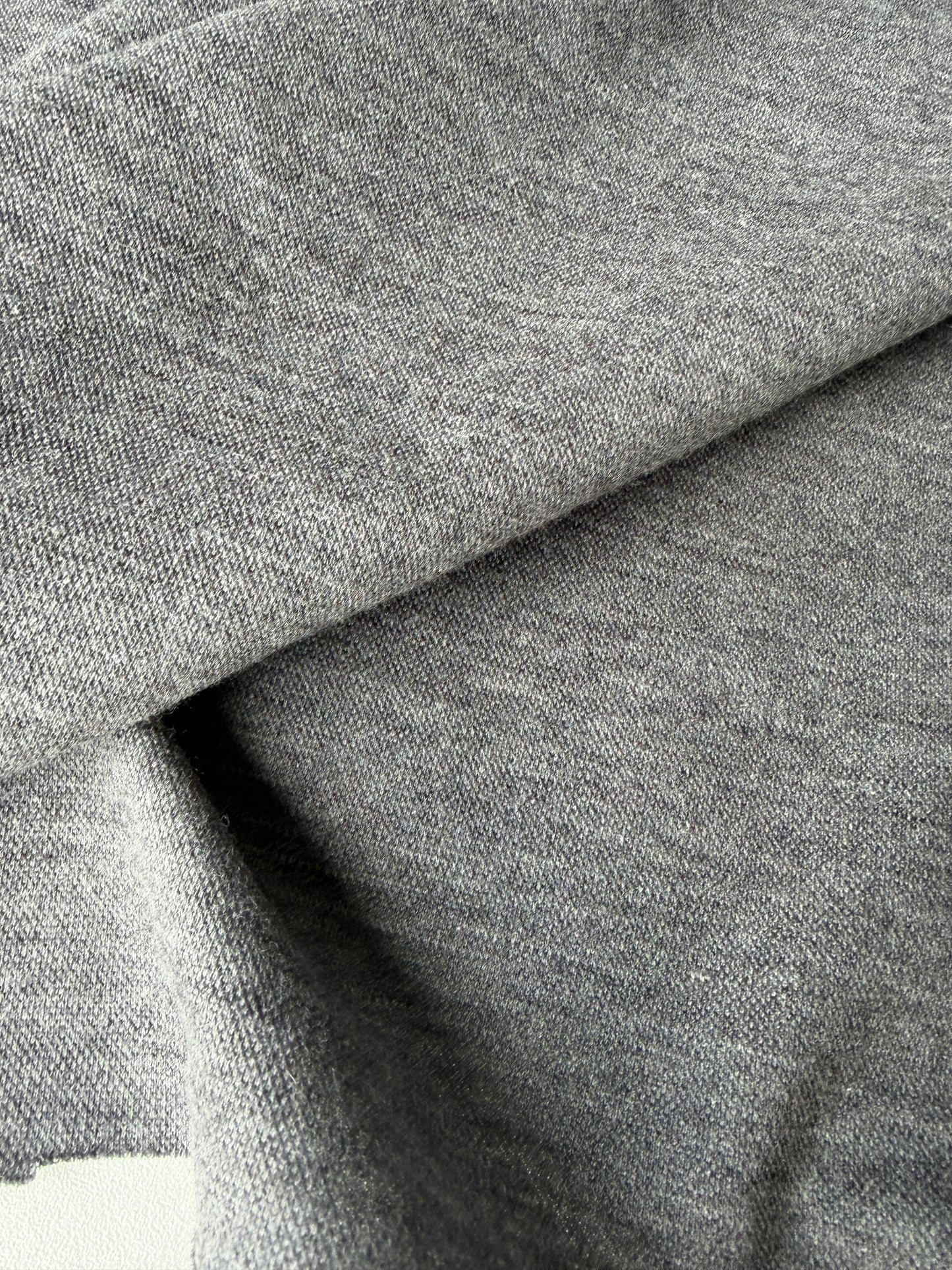 FELICE 009 grey mélange warm jersey