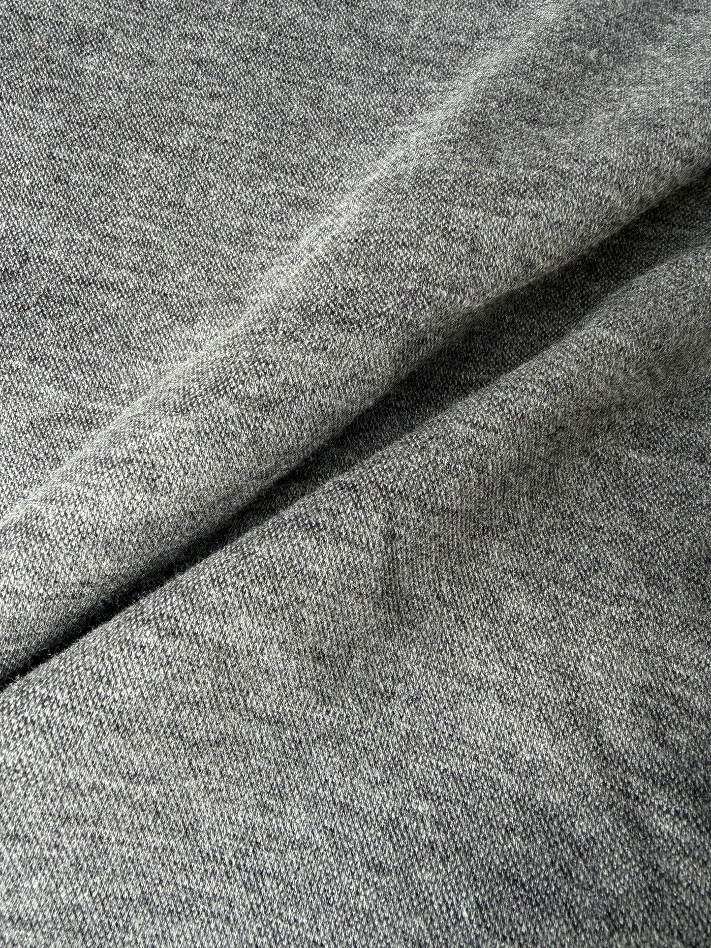 FELICE 009 grey mélange warm jersey