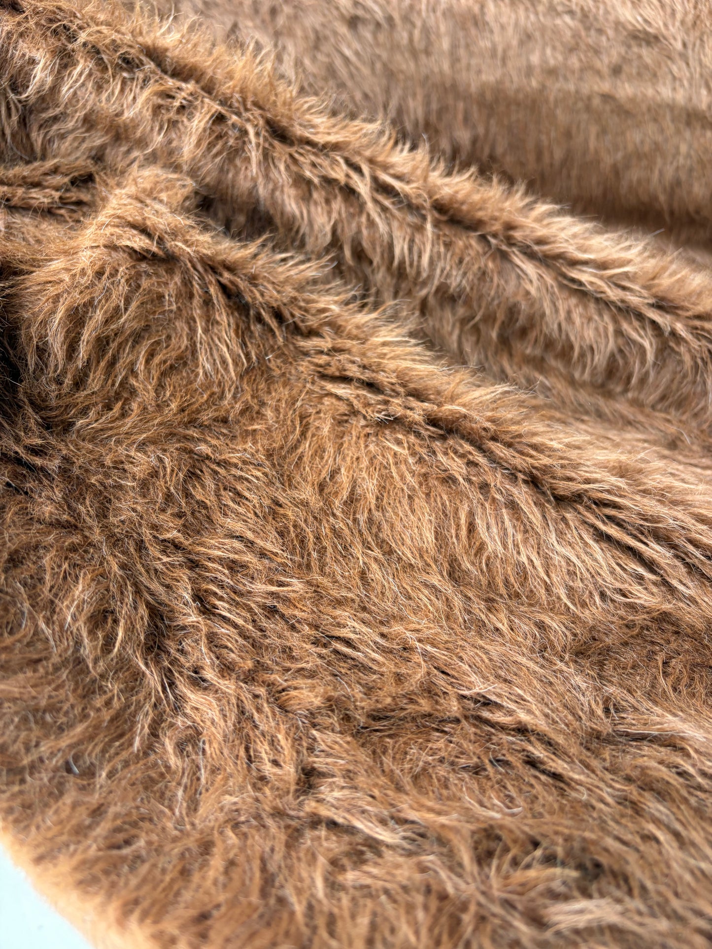 FELICE 014 fake fur hairy woolen coat fabric