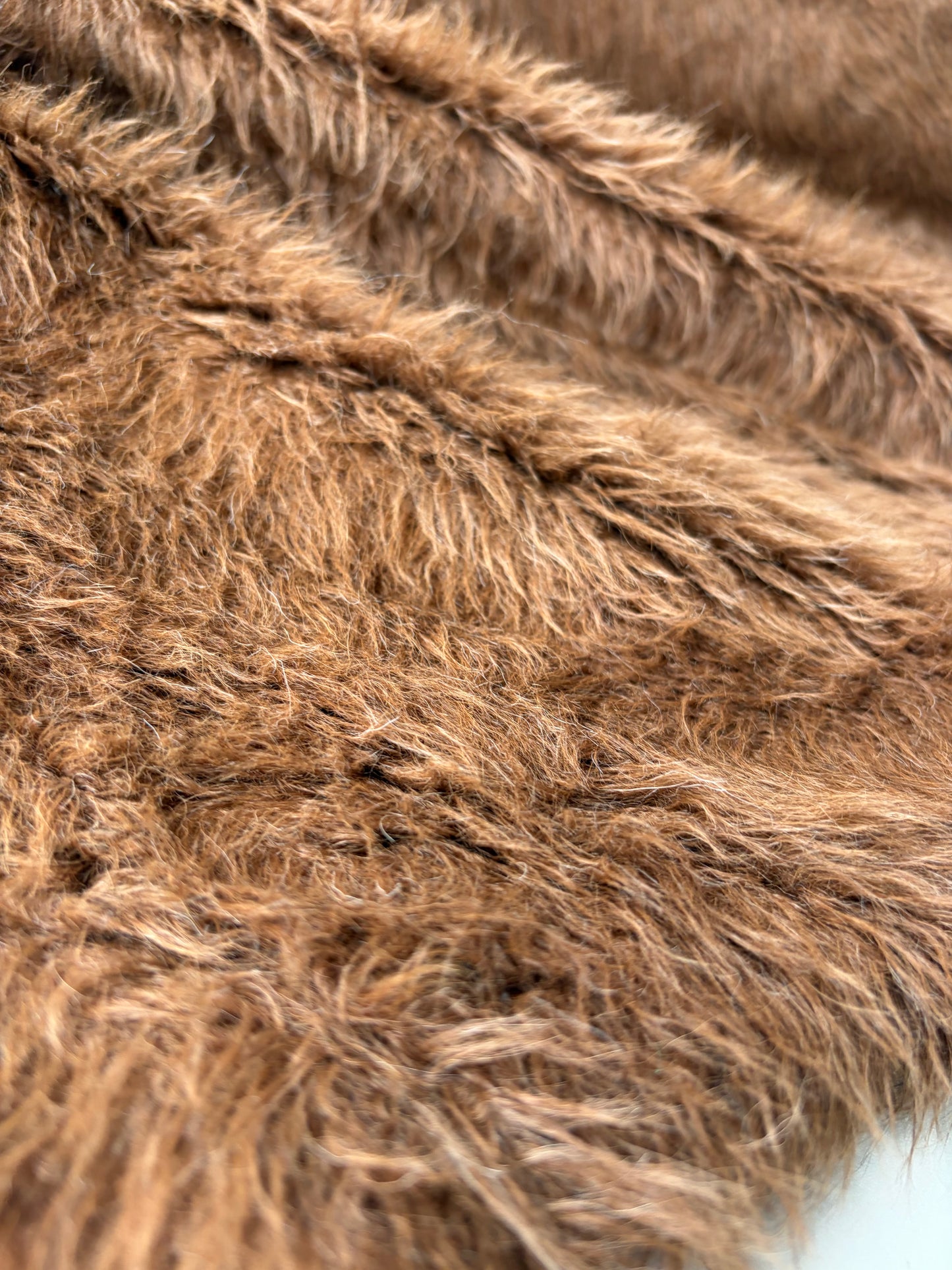 FELICE 014 fake fur hairy woolen coat fabric