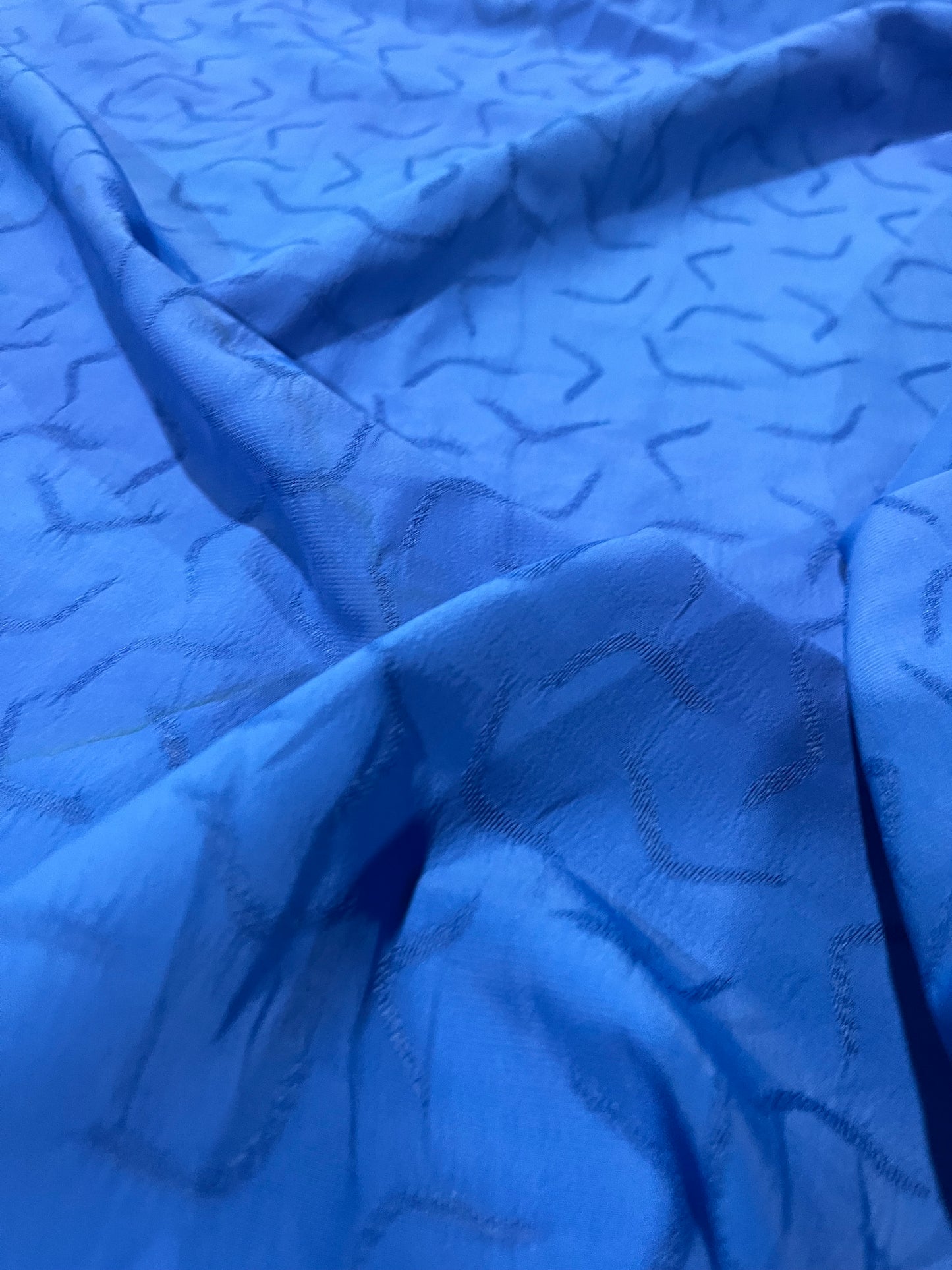 CAN 062 light jacquard cotton bleu bic