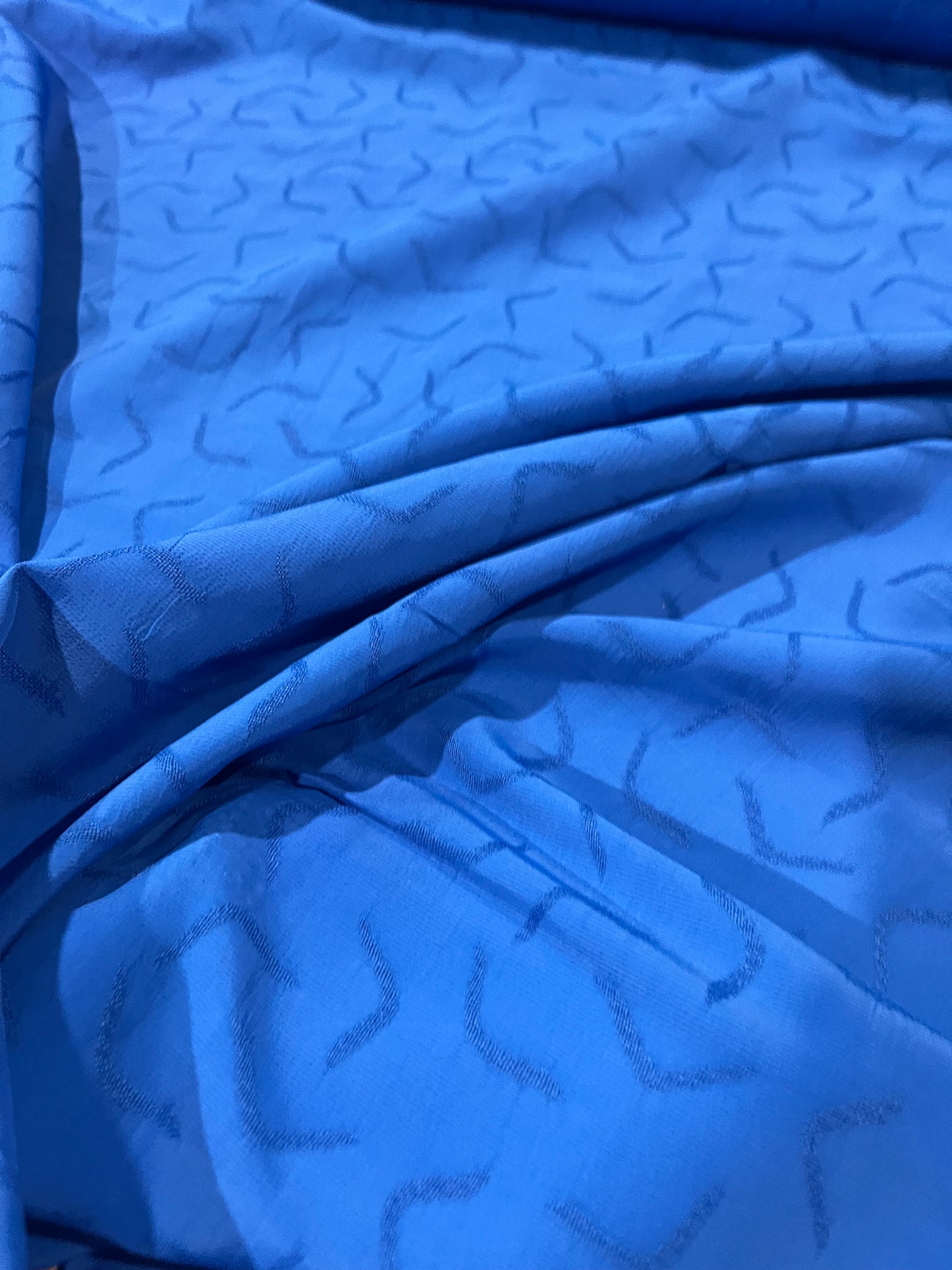 CAN 062 light jacquard cotton bleu bic