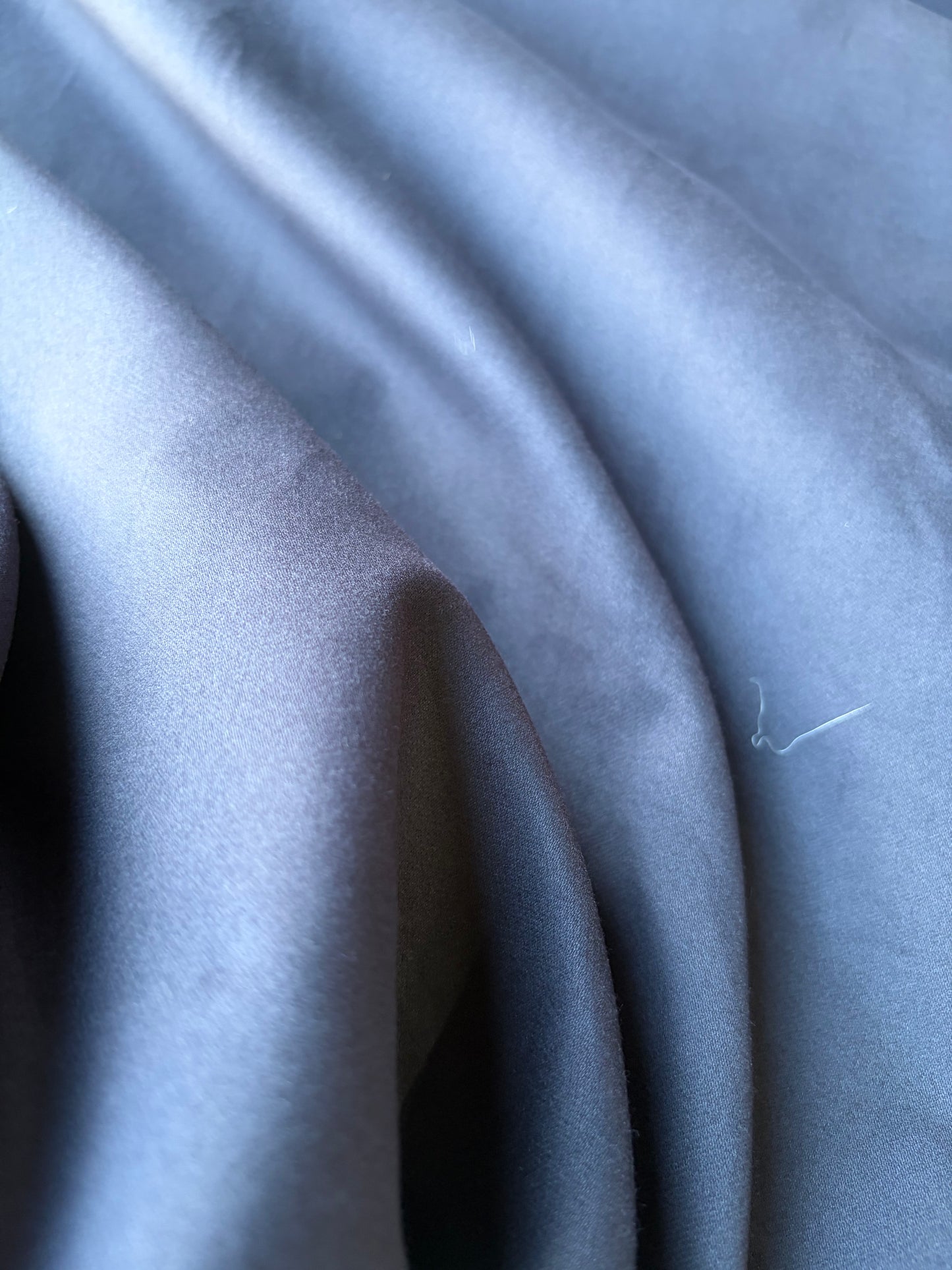 FELICE 018 navy cotton stretch peach finish