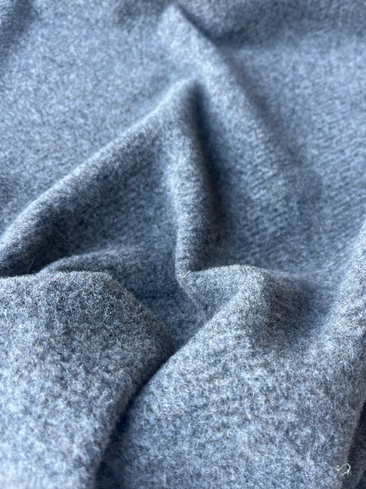 PABLO 015 boiled wool brown herringbone