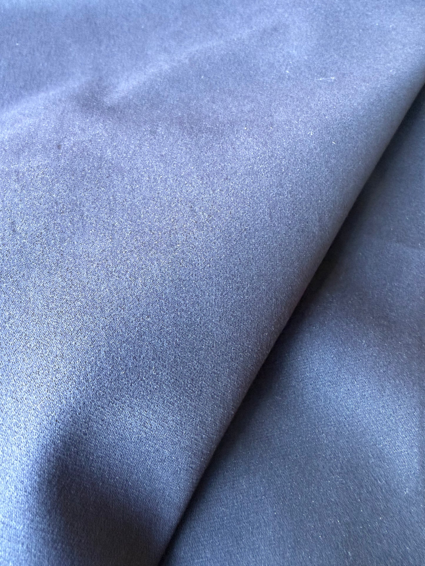 FELICE 018 navy cotton stretch peach finish