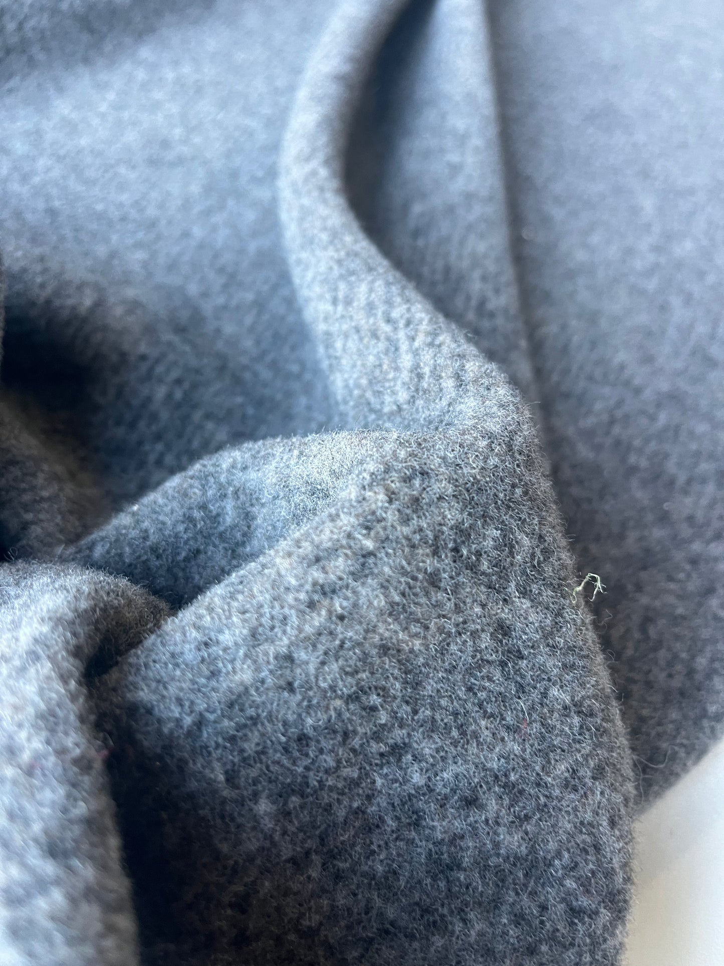 PABLO 015 boiled wool brown herringbone