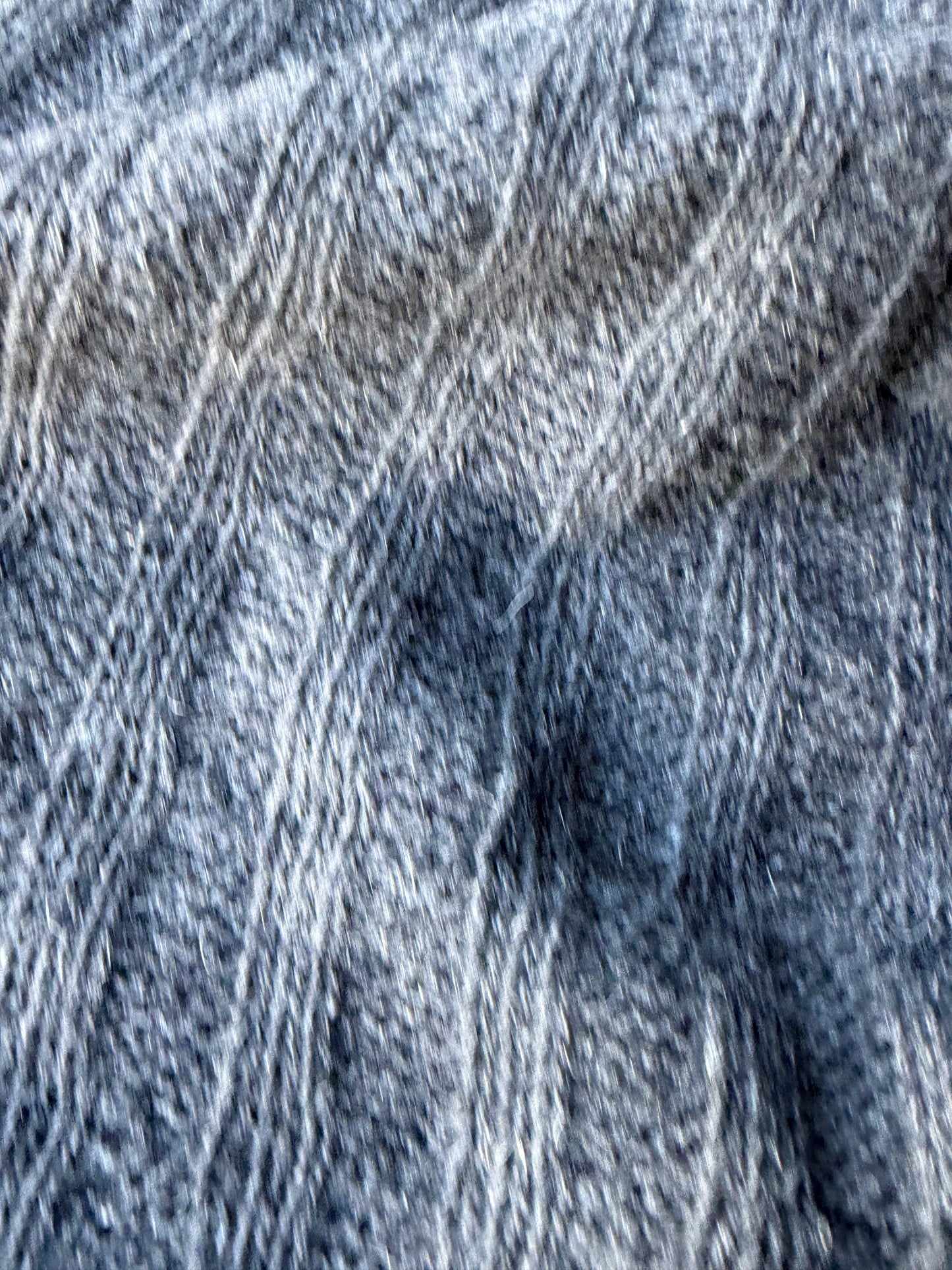 FELICE 020 anthracite coloured knitted cable cotton/wool
