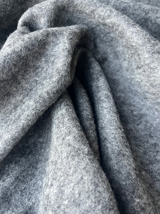 PABLO 002 boiled wool grey mélange