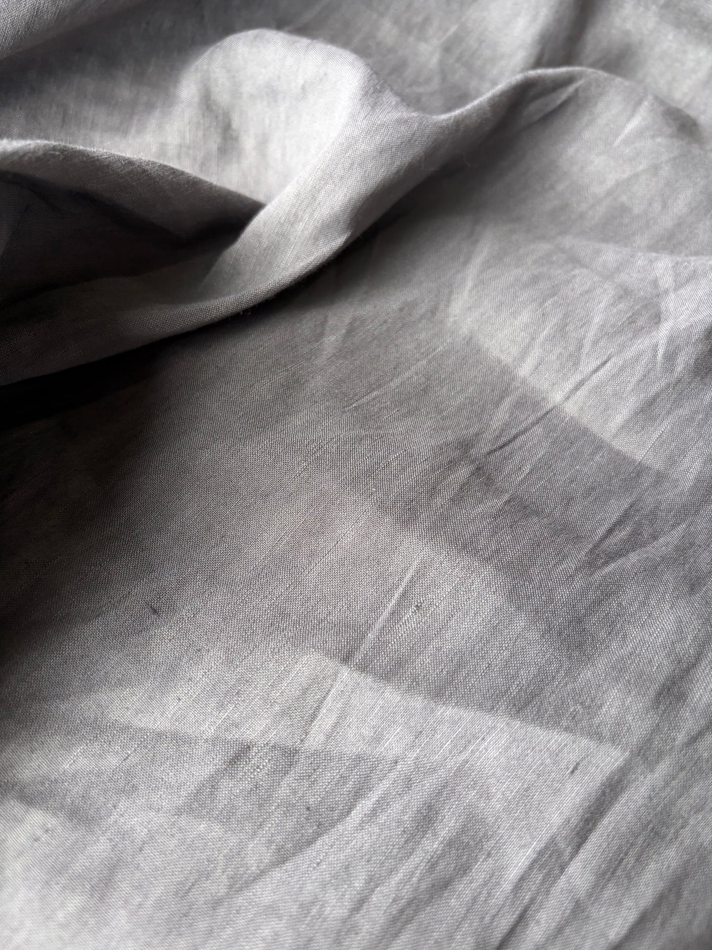 FELICE 022 washed linen stretch grey/taupe