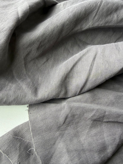 FELICE 022 washed linen stretch grey/taupe