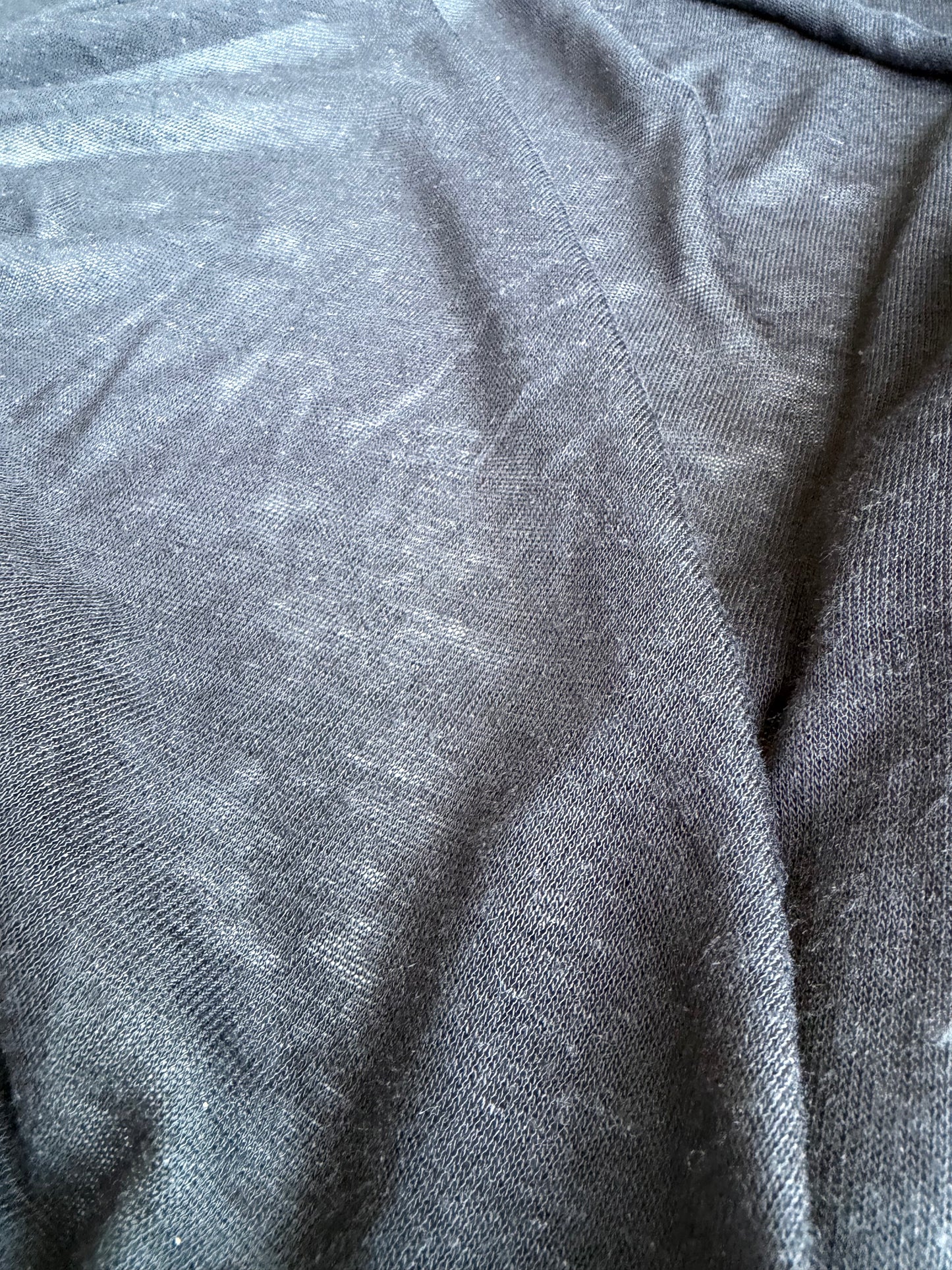 CELIA 035 viscose/linen jersey black