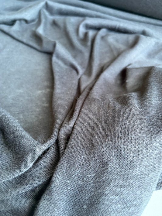 CELIA 035 viscose/linen jersey black