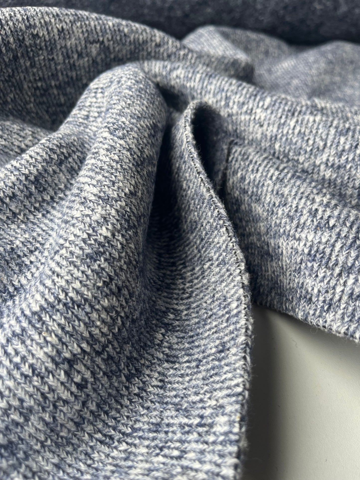 PABLO 022 heavy wool coat fabric blue