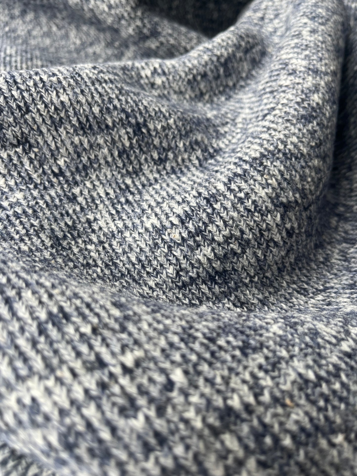 PABLO 022 heavy wool coat fabric blue