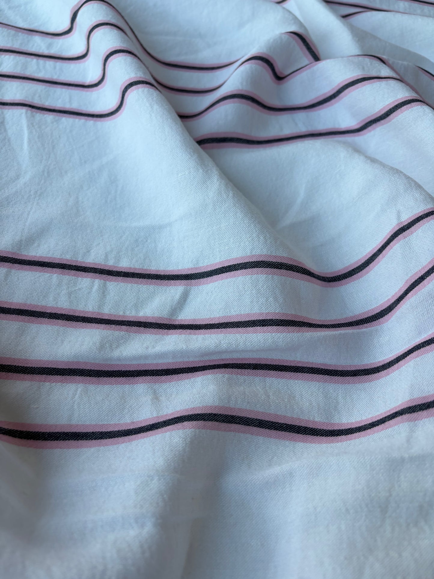 GAIL 001 colourwoven stripes cotton/viscose