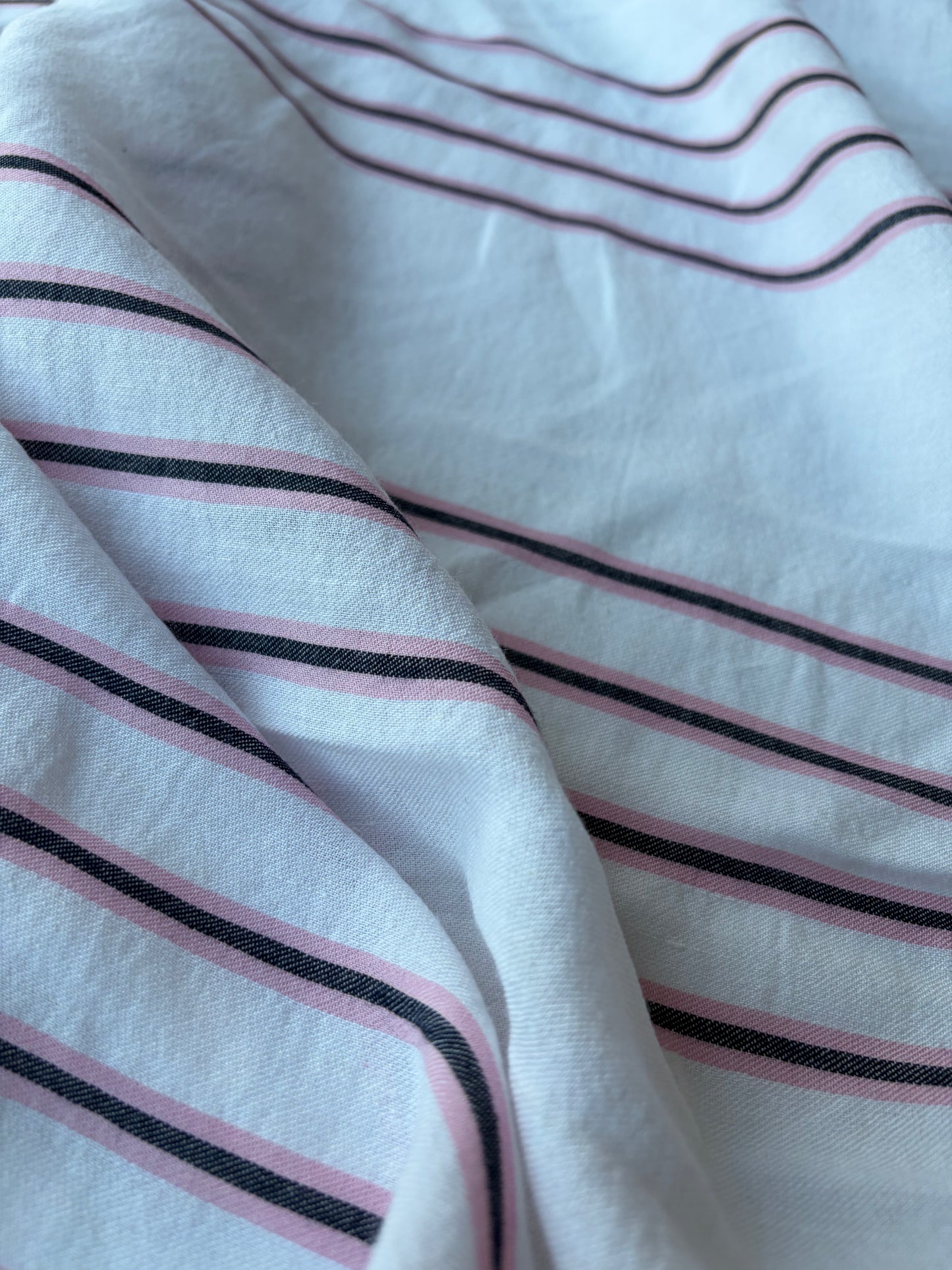 GAIL 001 colourwoven stripes cotton/viscose