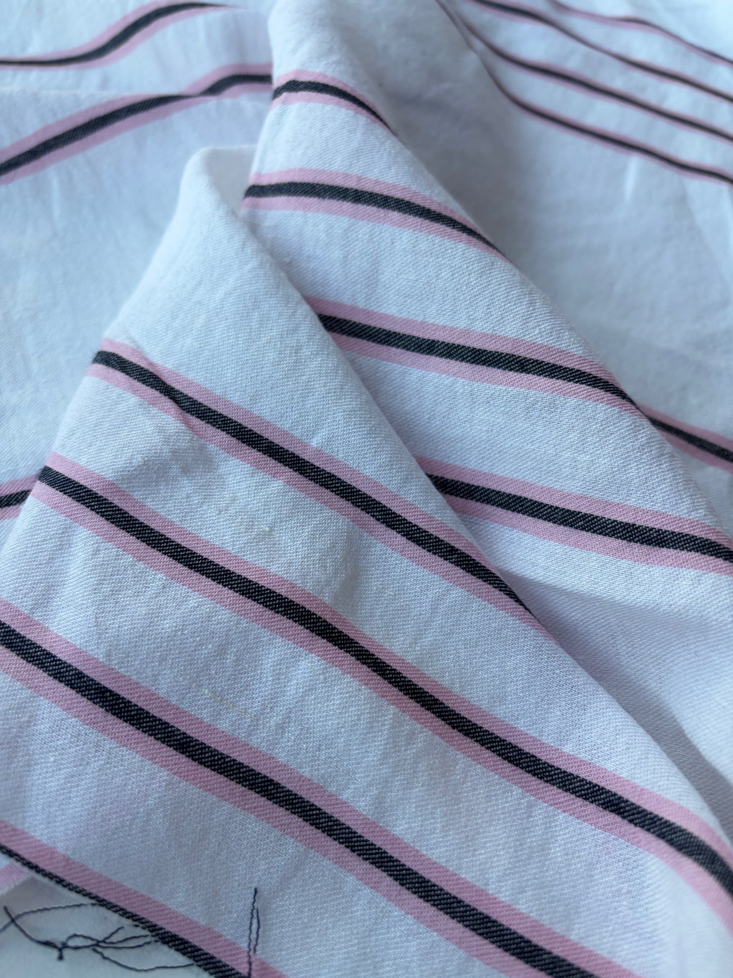 GAIL 001 colourwoven stripes cotton/viscose