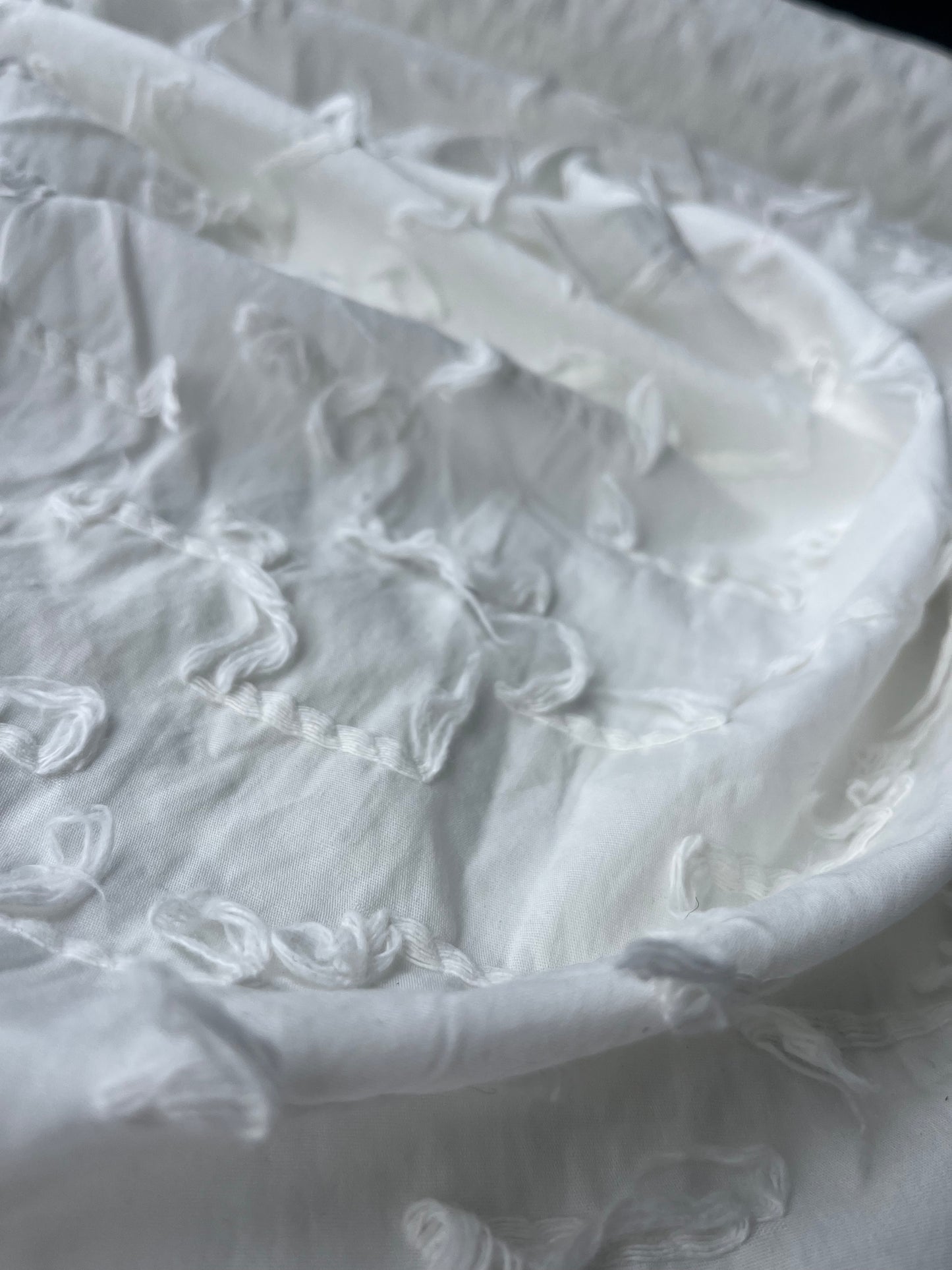 MAYA 003 light jacquard fil coupé white