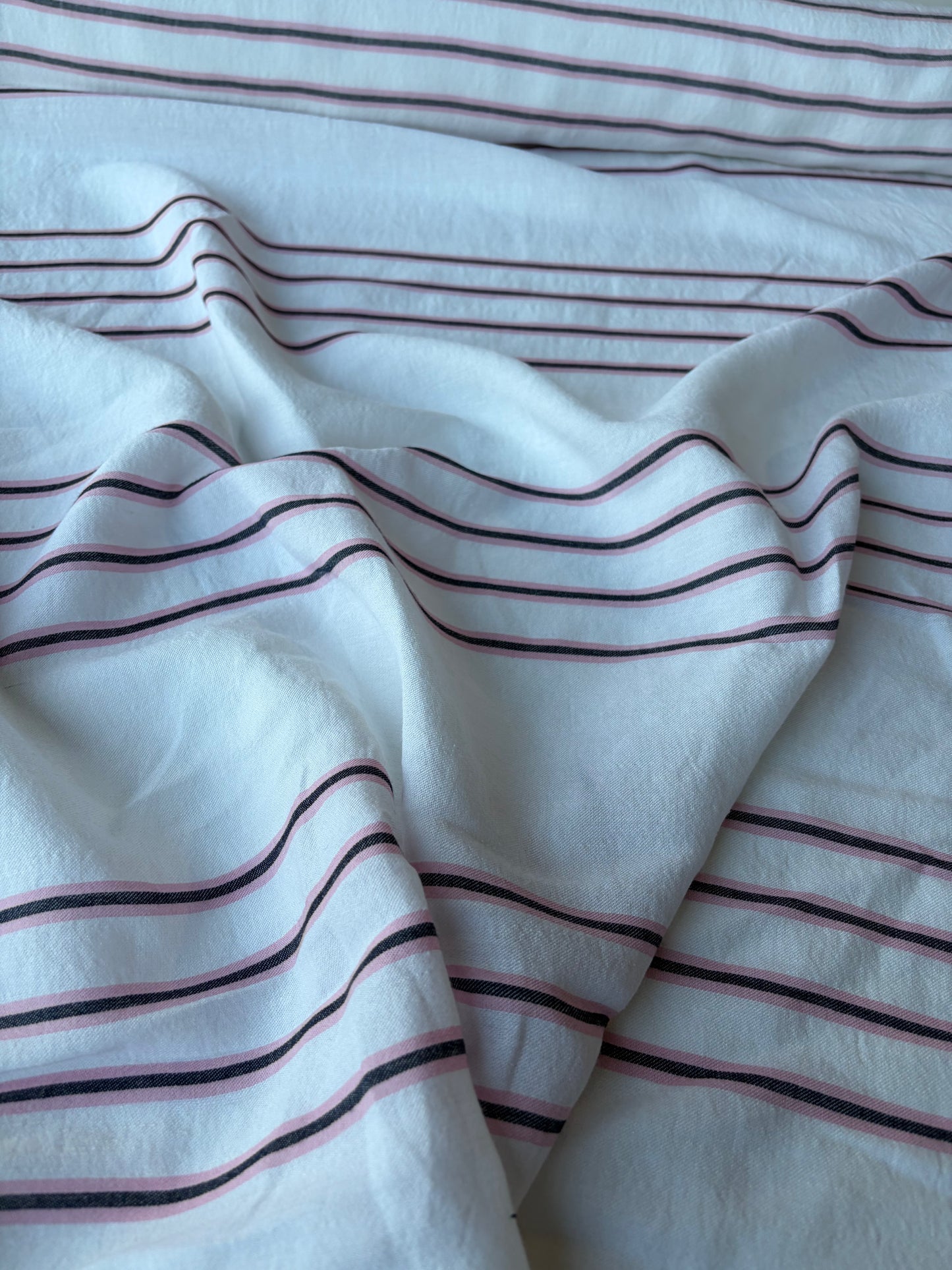 GAIL 001 colourwoven stripes cotton/viscose