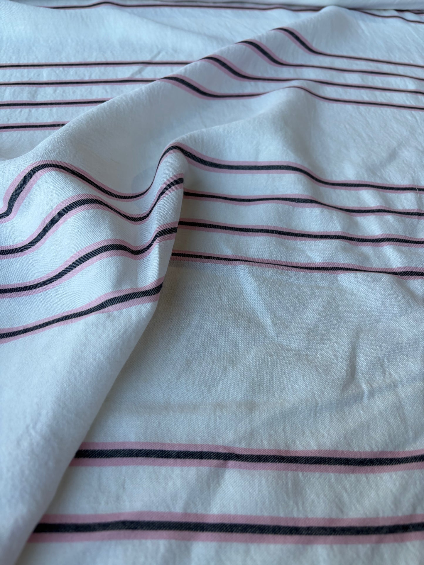 GAIL 001 colourwoven stripes cotton/viscose